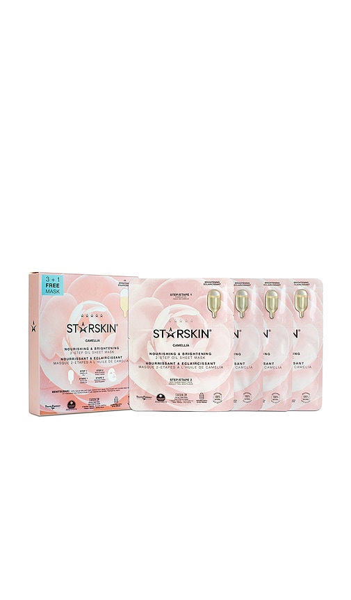 STARSKIN Camellia 2 Step Oil Mask 3+1 in Beauty: NA.