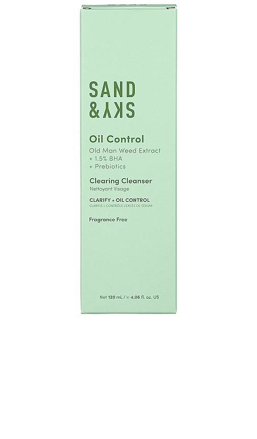 Shop Sand & Sky Oil Control Clearing Cleanser In N,a