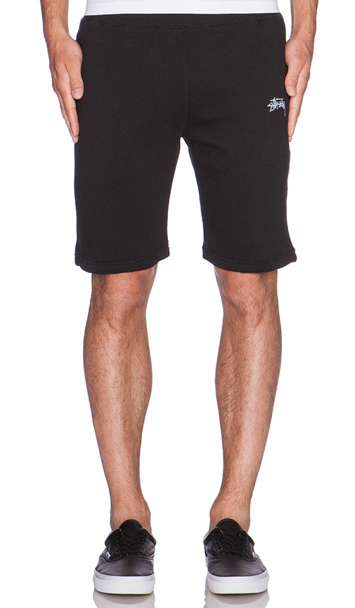 stussy fleece shorts