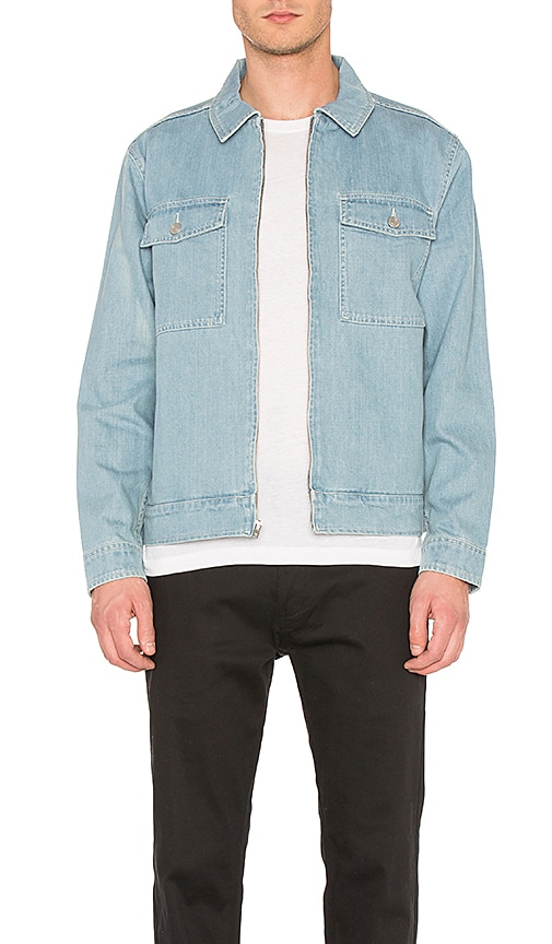 stussy denim jacket