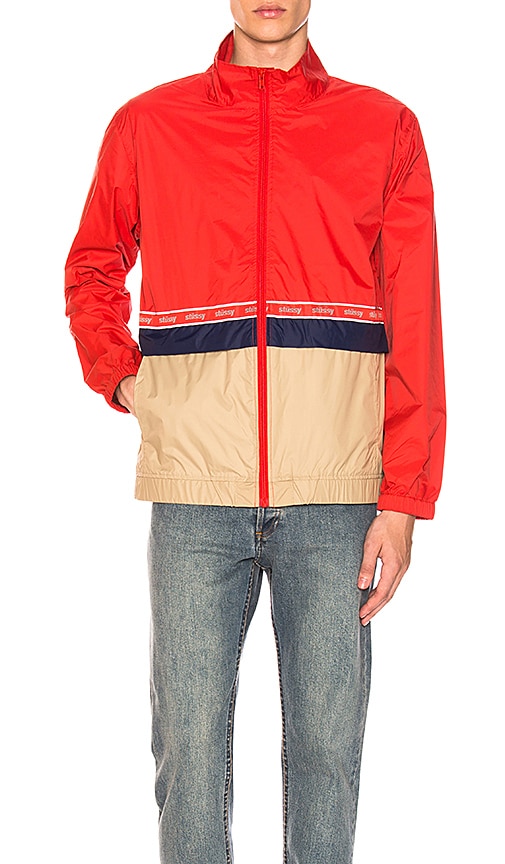 stussy warm up jacket