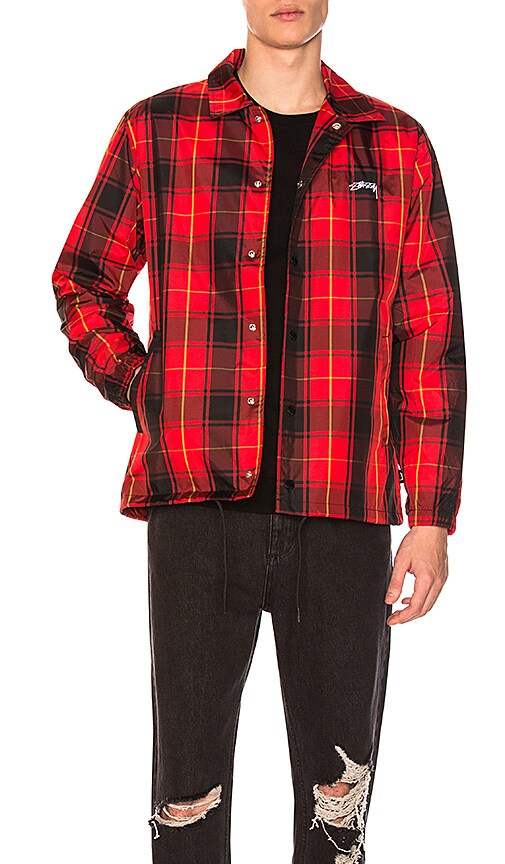 tartan red jacket