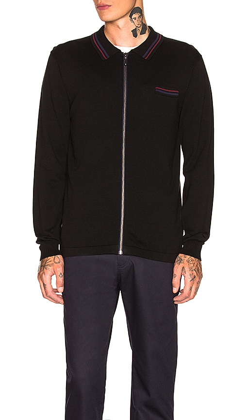 Perry Zip Polo Knit