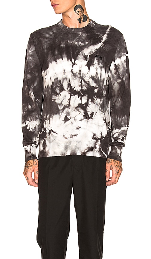 stussy tie dye sweater