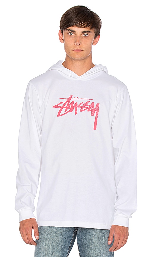 Stock Stamp L/S Hood Tee