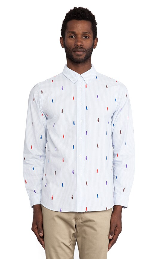 King Stripe Button Down