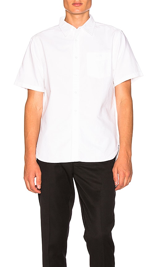 Stussy Classic Oxford Button Down in White | REVOLVE