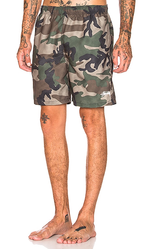 stussy swim shorts