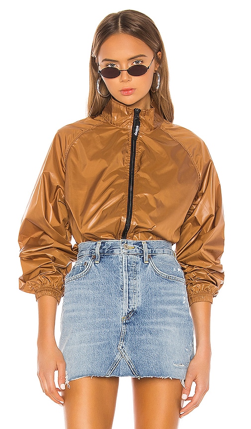 Langley Shiny Zip Jacket