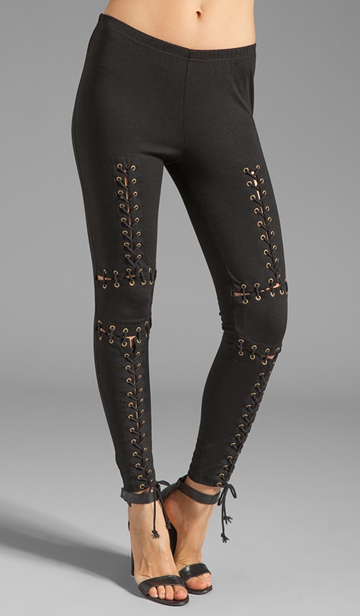 STYLESTALKER Robocop Leggings in Black