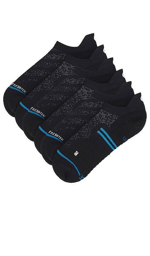 Shop Stance Athletic Tab 3 Pack Socks In 黑色