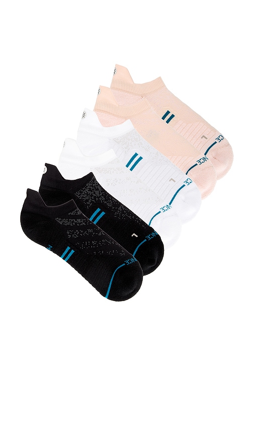 Shop Stance Athletic Tab 3 Pack Socks In 粉色