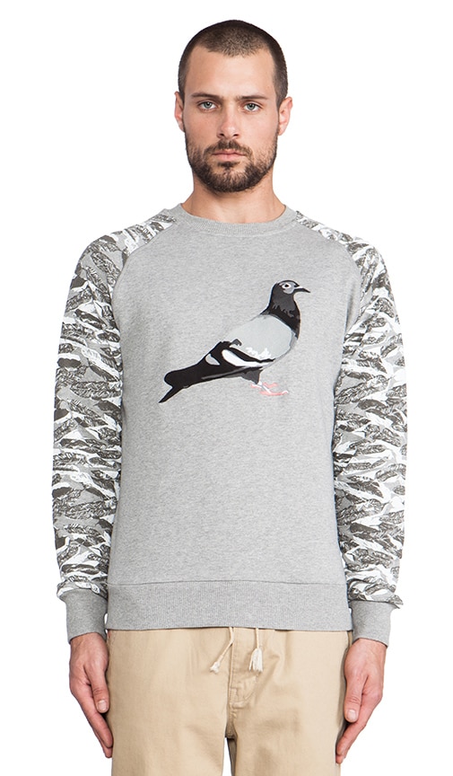 Feather Raglan Crewneck