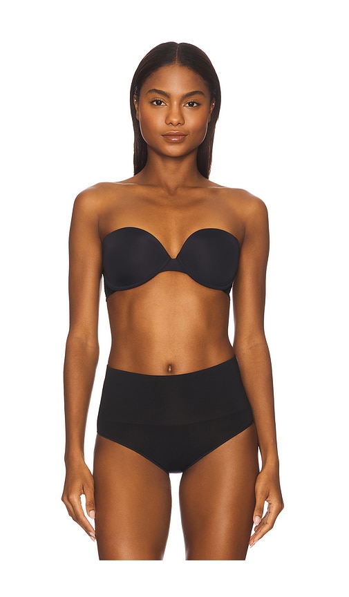 Goddess Multi-Way Strapless Bra in Black. - size 36C (also in 32C, 32D, 34D, 36D)