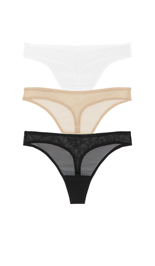 Skarlett Blue Jolie Lacy Thong 3-pack