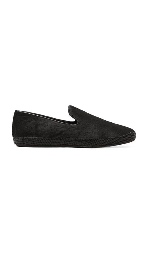 Clutch Loafer with Calf Hair