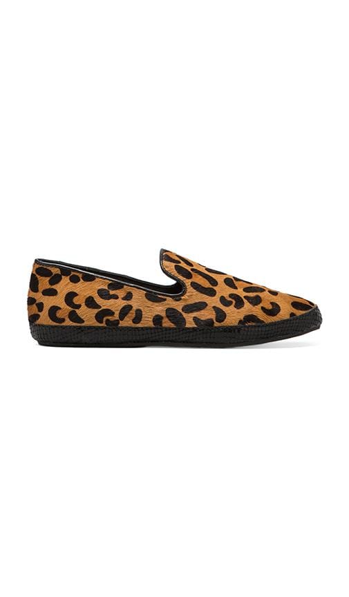 Clutch Loafer with Calf Hair