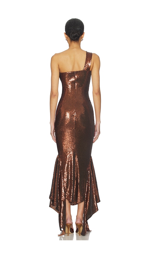  Sketch-y Kleid Arya In Chocolate. Größe S. Also In Xs, M. 