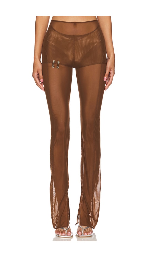 Shop Sketch-y Scorpio Leggings In Brown