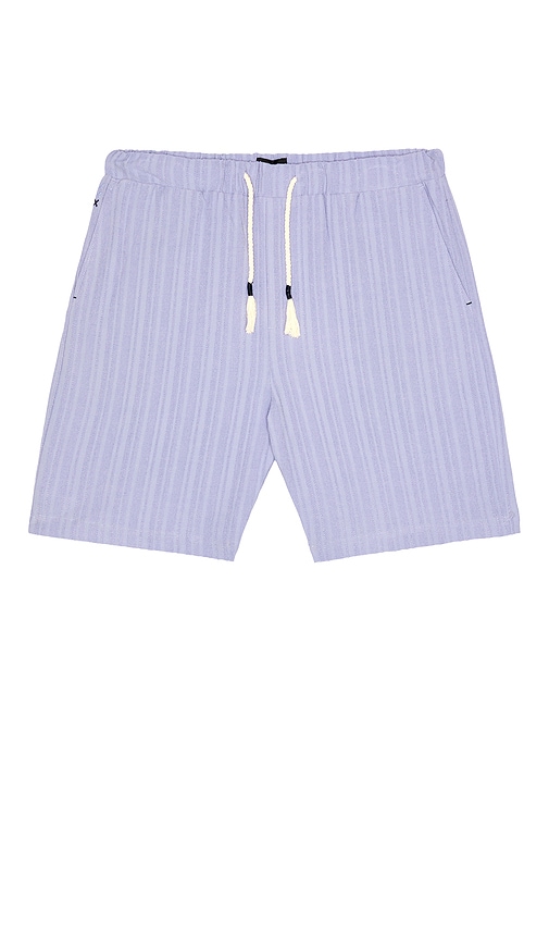 Tonal Striped Shorts in Lavender. - size S (also in L, M)