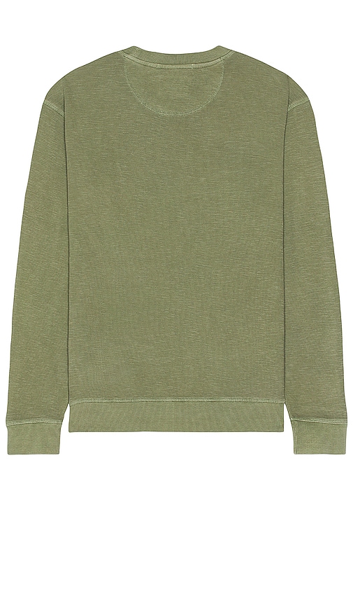 Shop Scotch & Soda Garment Dyed Sweater In Army