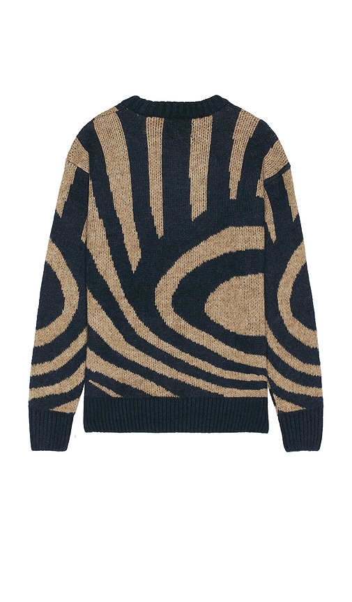 Shop Scotch & Soda Hairy Big Waves Sweater In Blue