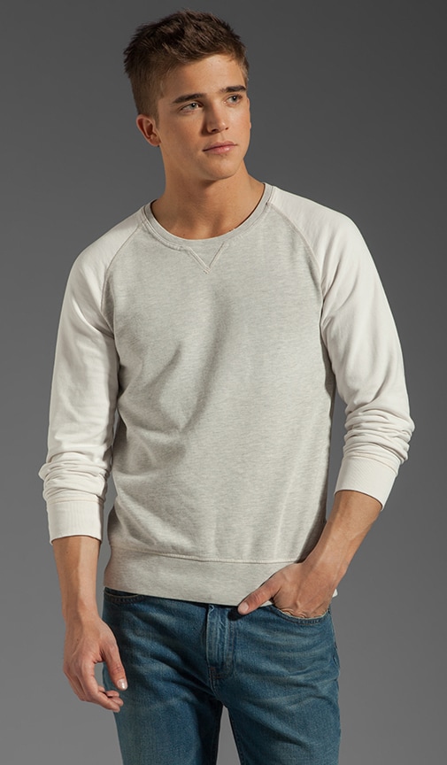 Contrast Raglan Sweater