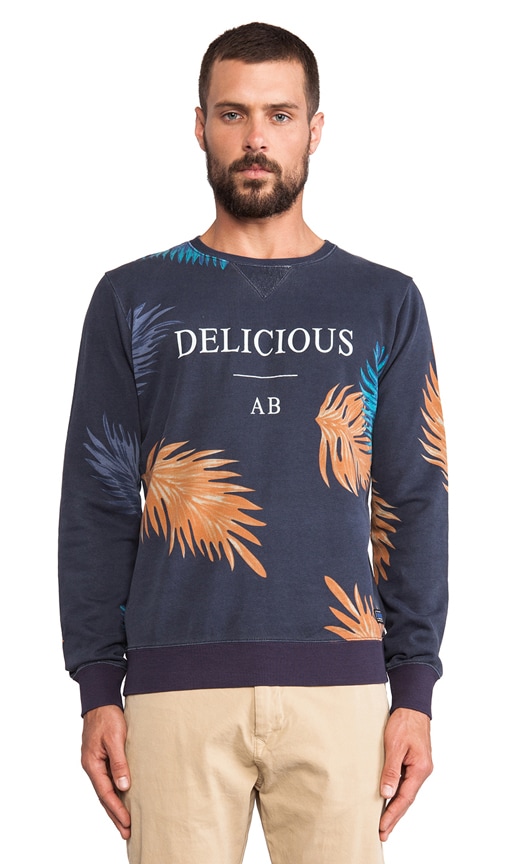 Allover Print Dandy Crew Neck Sweat