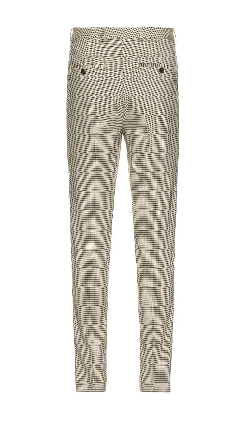 Shop Scotch & Soda Irving Classic Chino Pant In Antra Off White Mini Check