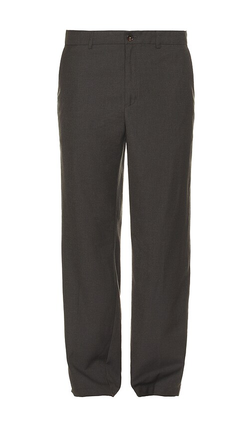 Relaxed Straight Fit Twill Chino