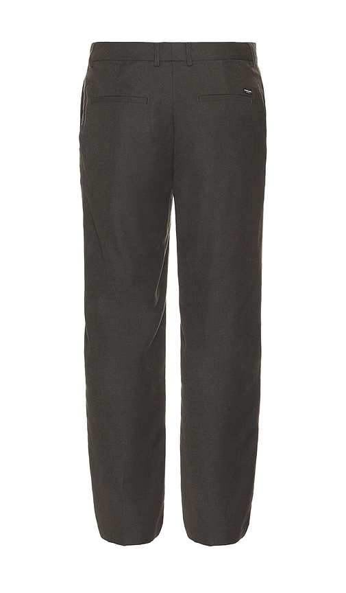 Shop Scotch & Soda Relaxed Straight Fit Twill Chino In Charcoal