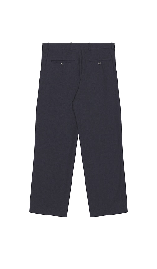 Scotch & Soda Yarn-dyed Baggy Pants In Blue