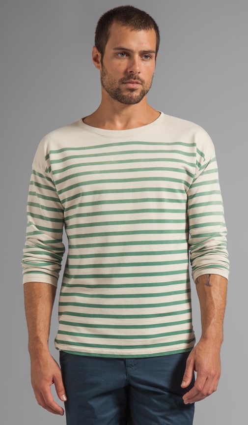 Striped L/S Sailor Shirt