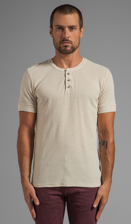 Short Sleeve Home Alone Henley