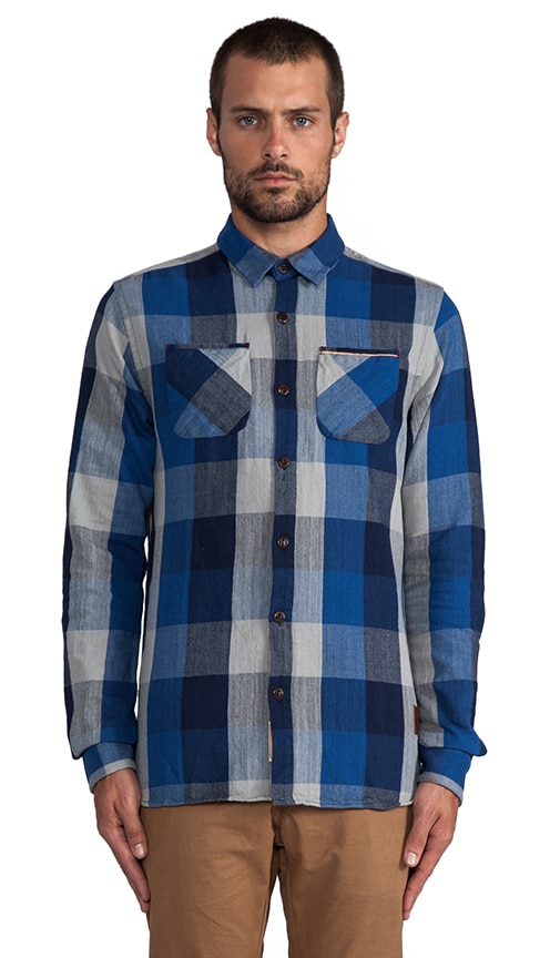 Flannel Block Check Shirt