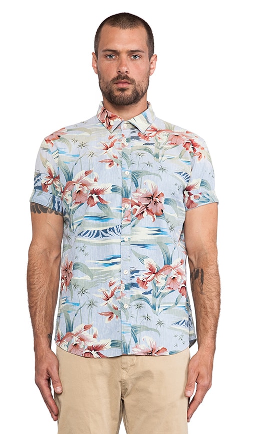 Classic Hawaiian Print Shirt