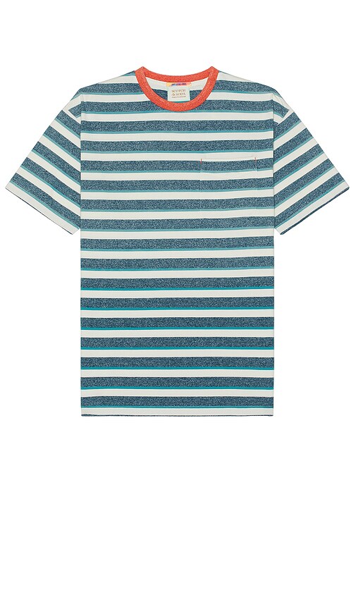 Yar Dye Stripe Pocket Tee