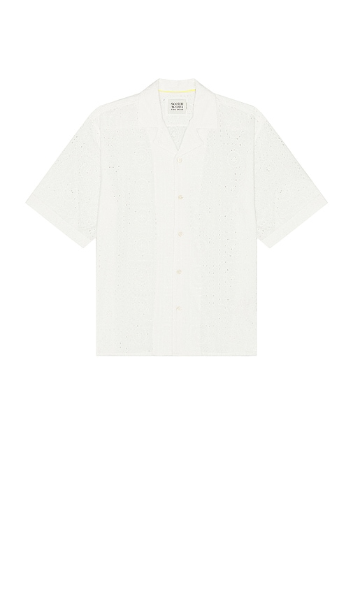 Regular Fit Broiderie Shirt