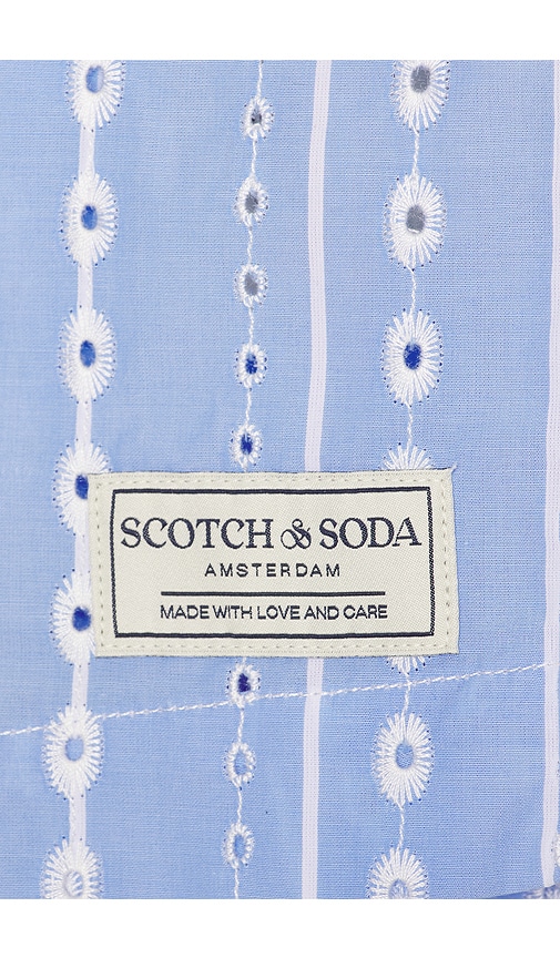  Scotch & Soda Hemd In Blue. Größe S. Also In L. 