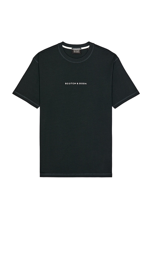 Logo Front Chest T-Shirt in Dark Green. - size XL/1X (also in L, M, S)