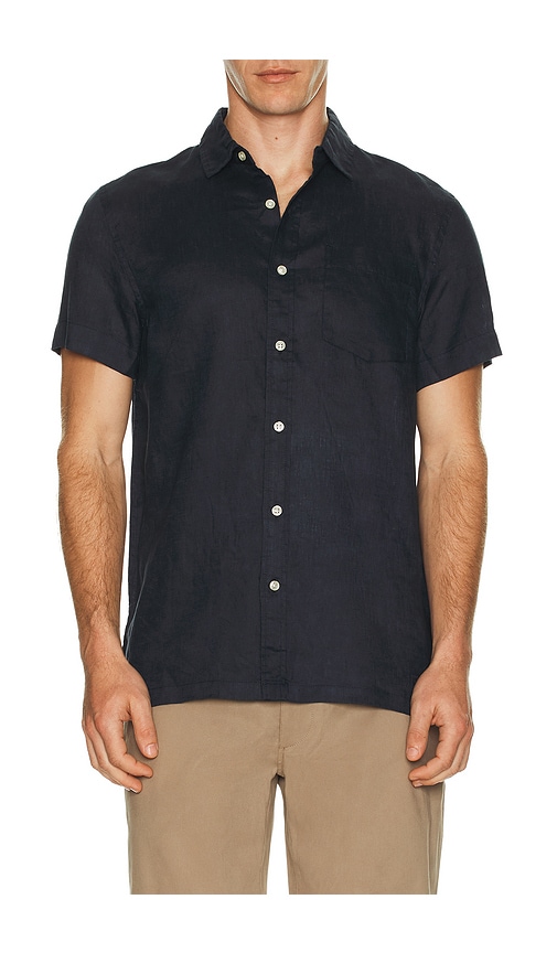 Scotch & Soda Short Sleeve Linen Shirt
