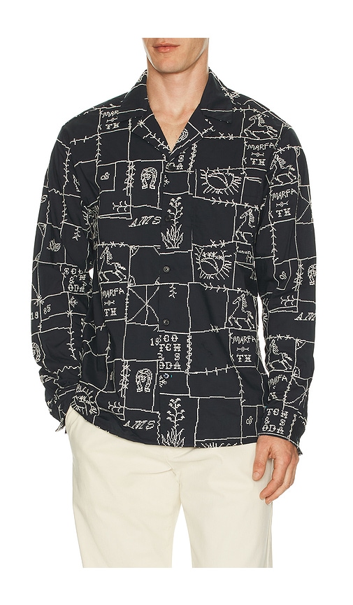 Scotch & Soda Allover Embroidered Shirt