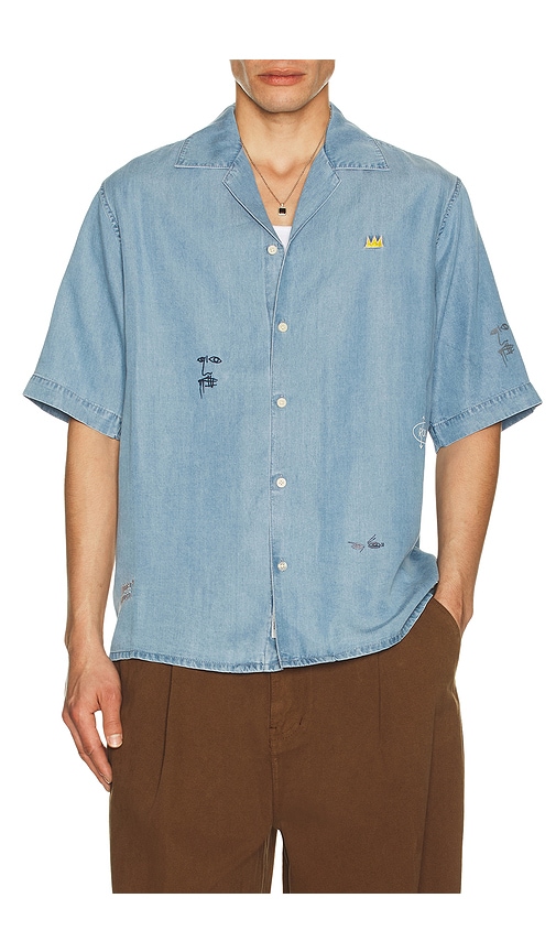 Scotch & Soda Basquiat Relaxed Fit Short Sleeved Shirt