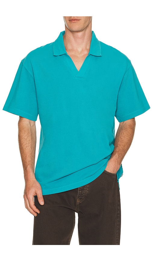 Scotch & Soda 3 Crossed Pique Garment Dyed Polo