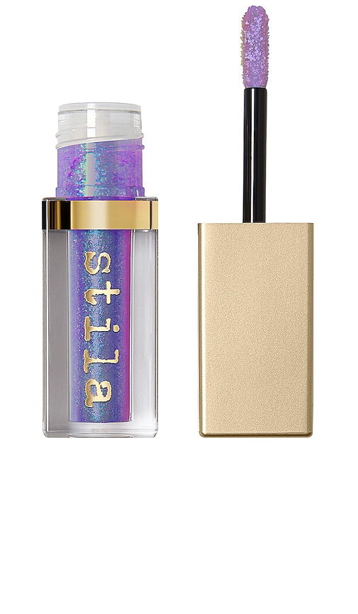 Stila Magnificent Metals Glitter & Glow Duo-Chrome Liquid Eye Shadow in Into the Blue