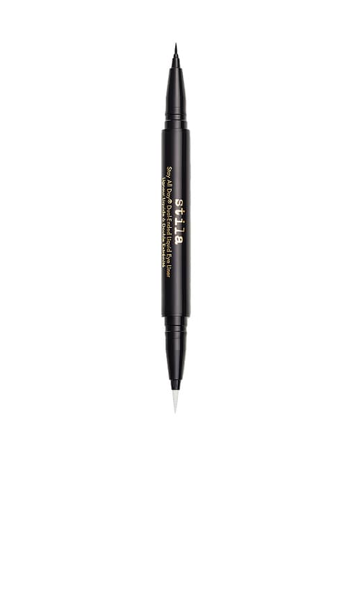 All Day Dual-Ended Liquid Eye Liner in Intense Black/Snow.