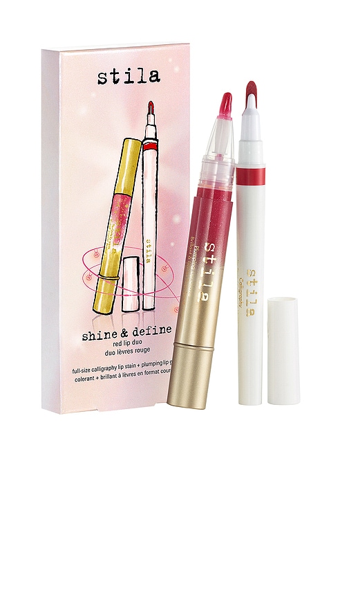 Stila Shine & Define Red Lip Duo in Red