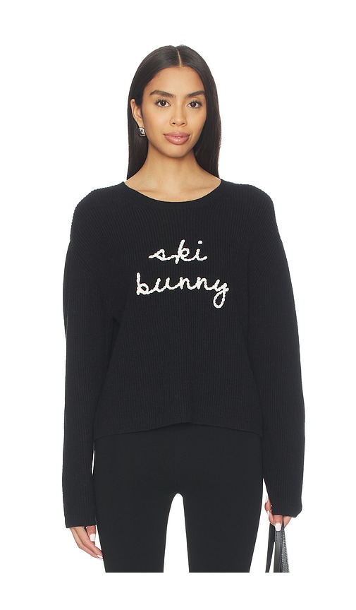 Stitches & Stripes Ski Bunny Pullover In Black