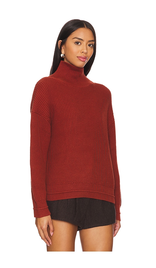 Shop Stitches & Stripes Prema Pullover In Rust