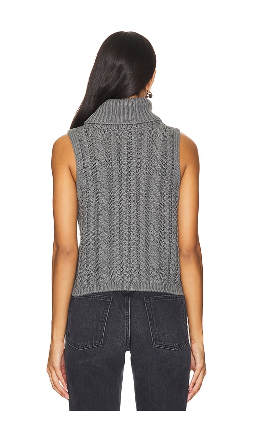  Stitches & Stripes ärmelloses Oberteil Mit Rollkragen Lotte In Grey. Größe Xs. Also In S, Xl. 